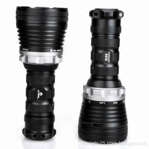 D35 Diving Flashlight with Cree Maximum 2,350 Lumen LED